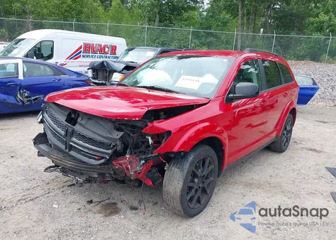 2014 Dodge Journey Sxt from USA, damaged, VIN 3C4PDDBG9ET154172